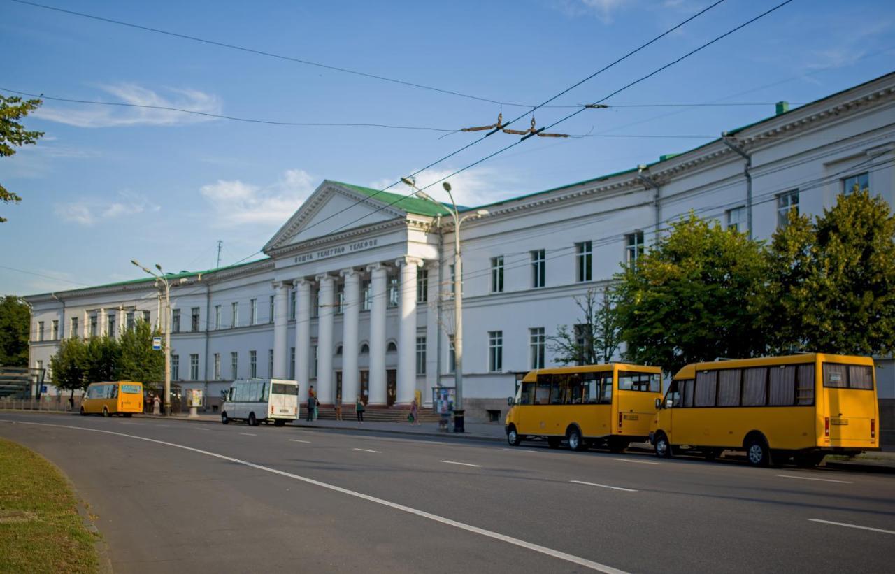 Modern apartmeents near Central Park Poltava Buitenkant foto